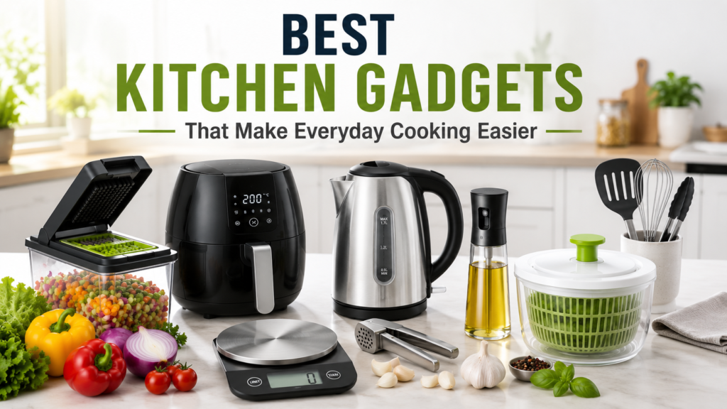 Best kitchen gadgets for faster everyday cooking